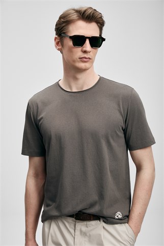 Junya Erkek Basic Tişört Vizon 111020312 JUNYA-2Y6
