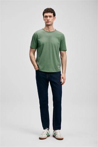 Junya Erkek Basic Tişört Yeşil 111020312 JUNYA-2Y6