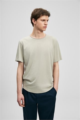 Junya Erkek Basic Tişört Bej 111020312 JUNYA-2Y6