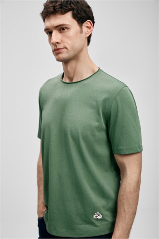 Junya Erkek Basic Tişört Yeşil 111020312 JUNYA-2Y6