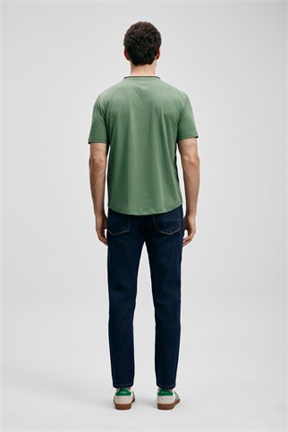 Junya Erkek Basic Tişört Yeşil 111020312 JUNYA-2Y6