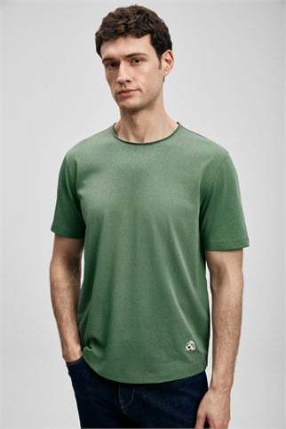 Junya Erkek Basic Tişört Yeşil 111020312 JUNYA-2Y6