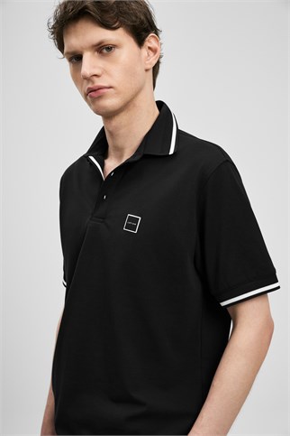 Grom Smart Erkek Polo Tişört Siyah 111040232 GROM-2Y6