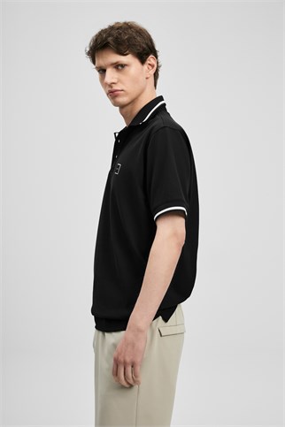 Grom Smart Erkek Polo Tişört Siyah 111040232 GROM-2Y6