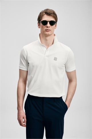 Carter Smart Erkek Polo Tişört Kırık Beyaz 111040233 CARTER-2Y6