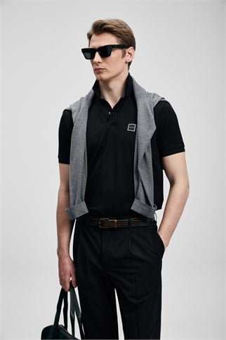 Carter Smart Erkek Polo Tişört Siyah 111040233 CARTER-2Y6