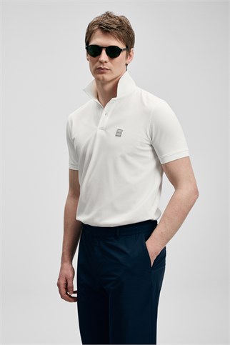 Carter Smart Erkek Polo Tişört Kırık Beyaz 111040233 CARTER-2Y6