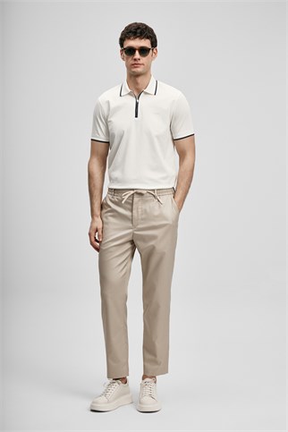 Chase Smart Erkek Polo Tişört Kırık Beyaz 111040236 CHASE-2Y6