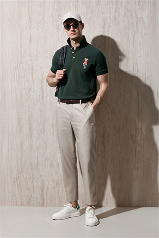 Brady Smart Erkek Polo Tişört Haki 111040245 BRADY-2Y6