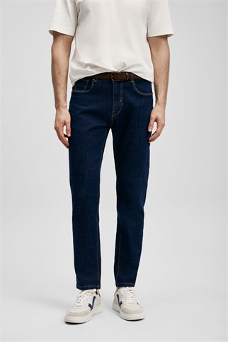 Aqua Smart Jean Erkek Pantolon Regular Fit Mavi 1111200221 AQUA-2Y6