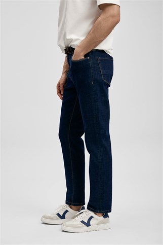 Aqua Smart Jean Erkek Pantolon Regular Fit Mavi 1111200221 AQUA-2Y6