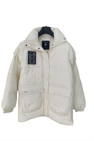 LUMBERJACK EKRU KADIN ŞİŞME MONT  EMMY-2K4