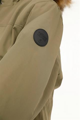 LUMBERJACK KAPÜŞONLU HAKİ KADIN MONT  WL-JANE-2K4