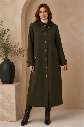 MASSİMO DONNA-İHYA833-2K7 M.DONNA TRENCH-HAKİ