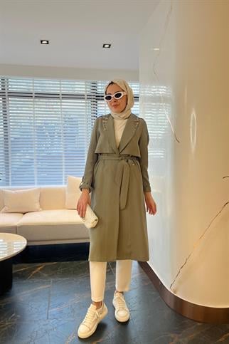 MOODBASİCMB25.73-2Y5 MARWA TRENCHHAKİ