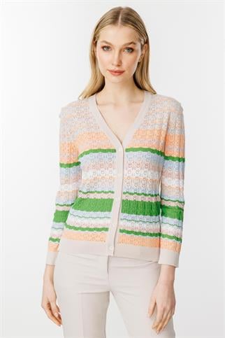 AJURLU VİZON KADIN HIRKA  20184-2Y5