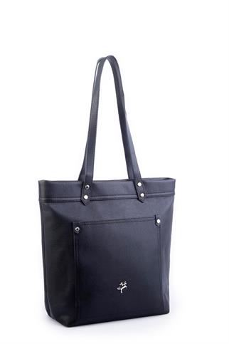 SİYAH  KADIN OMUZ ÇANTASI 1359-2Y4