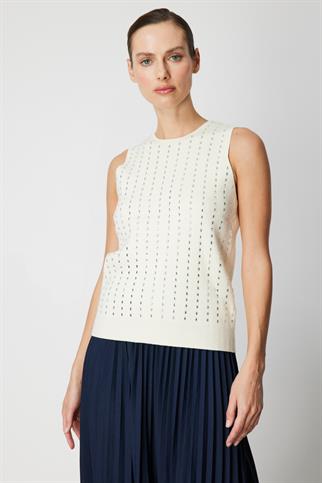 60310-2K6 ONTEKS BLUZ-EKRU