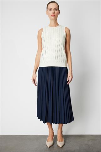 60310-2K6 ONTEKS BLUZ-EKRU