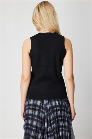 60310-2K6 ONTEKS BLUZ-SİYAH