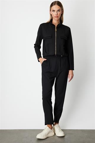 66102-2K6 ONTEKS PANTOLON-SİYAH