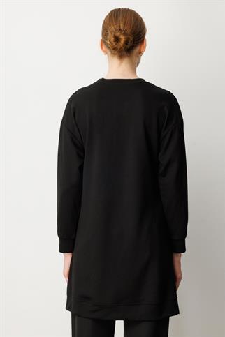 66432-2K6 ONTEKS TUNİK-SİYAH