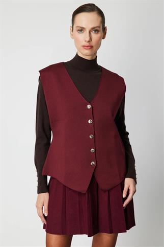 66915-2K6 ONTKES YELEK-BORDO