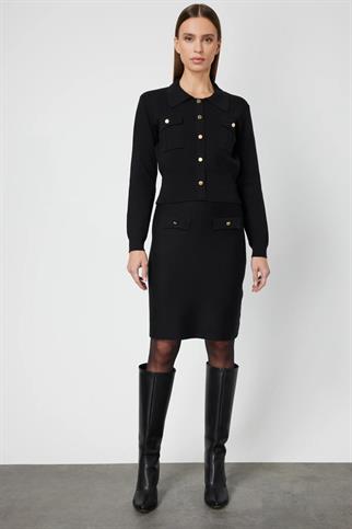 69507-2K6 ONTEKS CEKET-SİYAH