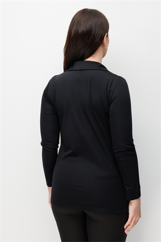 71372-2Y6 ONTEKS BLUZ-SİYAH