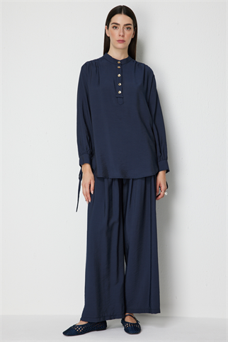 72355-2Y6 ONTEKS BLUZ-LACİVERT
