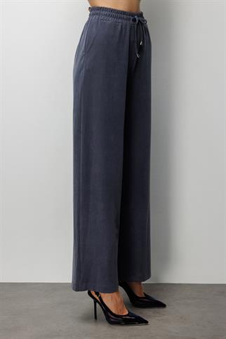 Beli Bağcıklı Bol Paça Eşofman Altı Lacivert 76319-2Y6