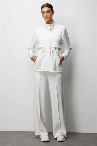 Bol Paça Çimalı Eşofman Altı Ekru 76334-2Y6