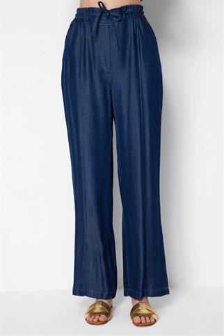 Beli Lastikli Çimalı Pantolon Indıgo 78912-2Y6