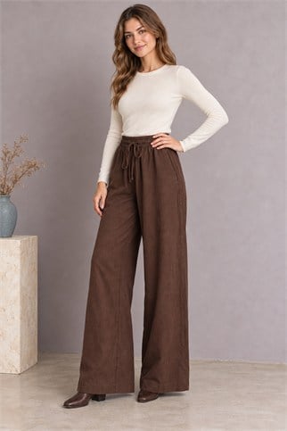 18273-2K7 PUANE PANTOLON-KAHVE