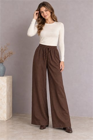 18273-2K7 PUANE PANTOLON-KAHVE