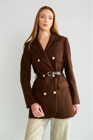 D88987-2K6 ROBİN CEKET-KAHVE