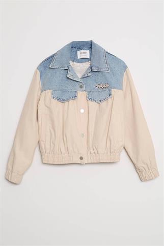 KOT DETAYLI TAŞ KADIN MONT D99393-2Y5