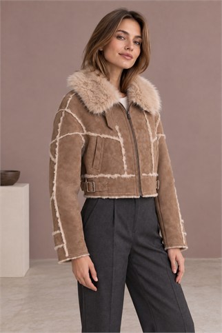 Kadın Camel Mont D100016-2K7