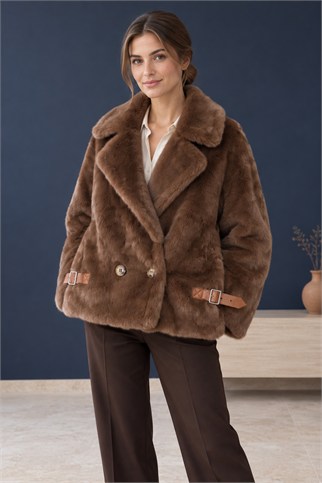 Kadın Kahve Mont D99922-2K7