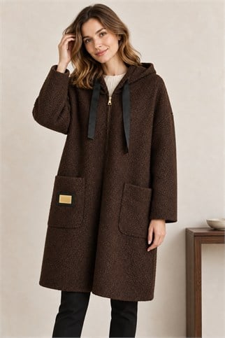 Kadın Kahve Mont M39113-2K7
