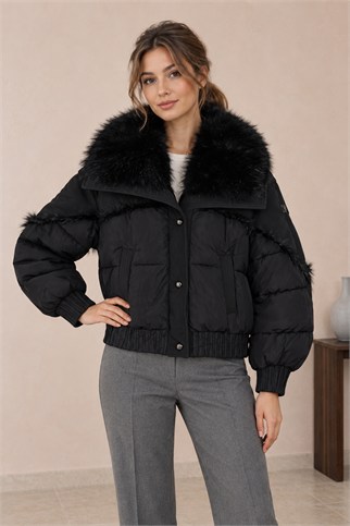 Kadın Siyah Mont D100012-2K7