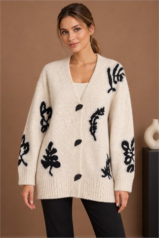 Kadın Taş Hırka T95133-2K7