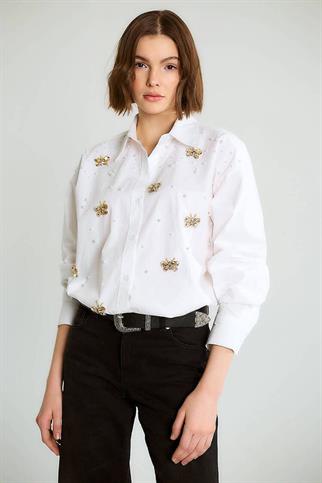 ROBİN-GEZİCİM39396-2Y6 ROBİN GÖMLEK-BEYAZ