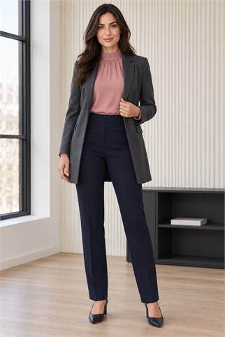 Kadın Lacivert Pantolon 6621-2K7