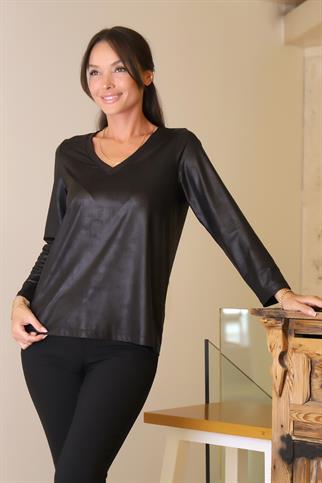 10686-2K6 T.SARAÇOĞLU BLUZSİYAH