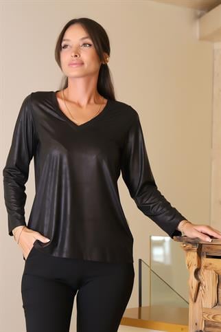 10686-2K6 T.SARAÇOĞLU BLUZSİYAH