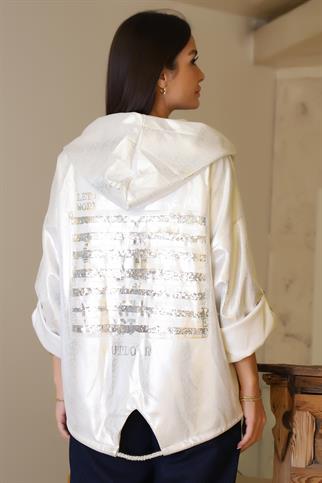 29320-2K6 VELA CEKET-GÜMÜŞ