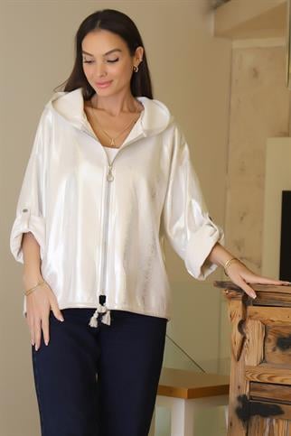 29320-2K6 VELA CEKET-GÜMÜŞ