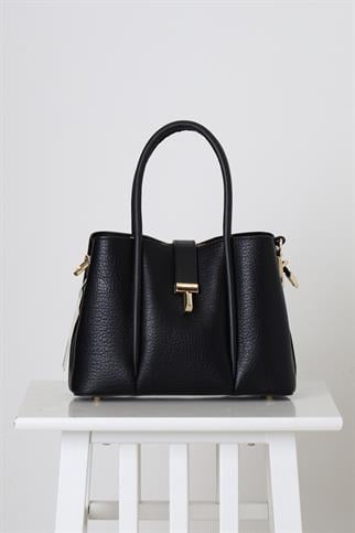 SİYAH CİLT KADIN EL ÇANTASI  26951-2K5