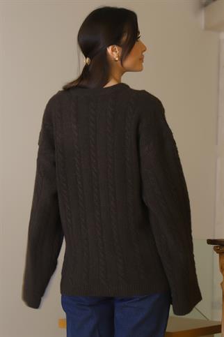 7030-2K6 ZENTONİ TRİKO-KAHVE